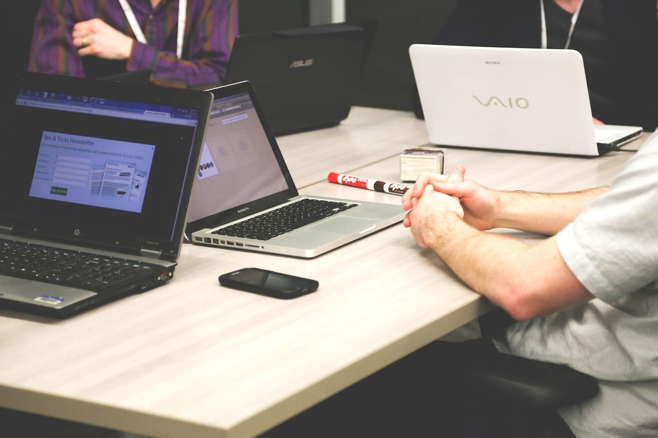 The Volta team at work.